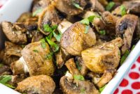 Crispy Air Fryer Mushrooms