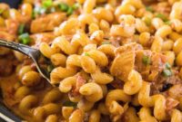Smoky Chicken Chorizo Pasta