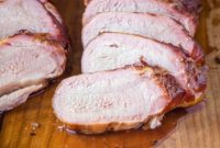Succulent Smoked Pork Tenderloin