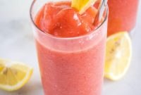Strawberry Lemonade Freeze