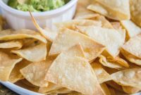 Golden Tortilla Chips From Scratch