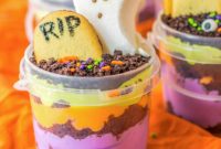 Spooky Graveyard Dirt Cups