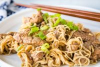 Aromatic Five-Spice Pork Lo Mein