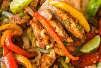 Effortless Sheet Pan Chicken Fajitas