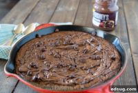 Irresistible Triple Chocolate Skillet Delight