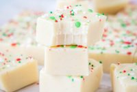 Frosted Sugar Cookie Fudge