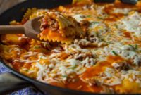 Easy One-Pan Lasagna