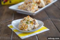 Savory Ham and Cheese Biscuits