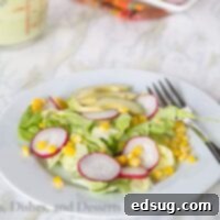 Corn and Radish Salad {Dinners, Dishes, and Desserts}