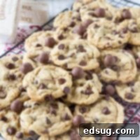 Malt Chocolate Chip Whopper Cookies 5 Malt Chocolate Chip Whopper Cookies - chewy chocolate chip cookies with a fun twist! Mix in malt powder and whoppers to make them just a little more fun!