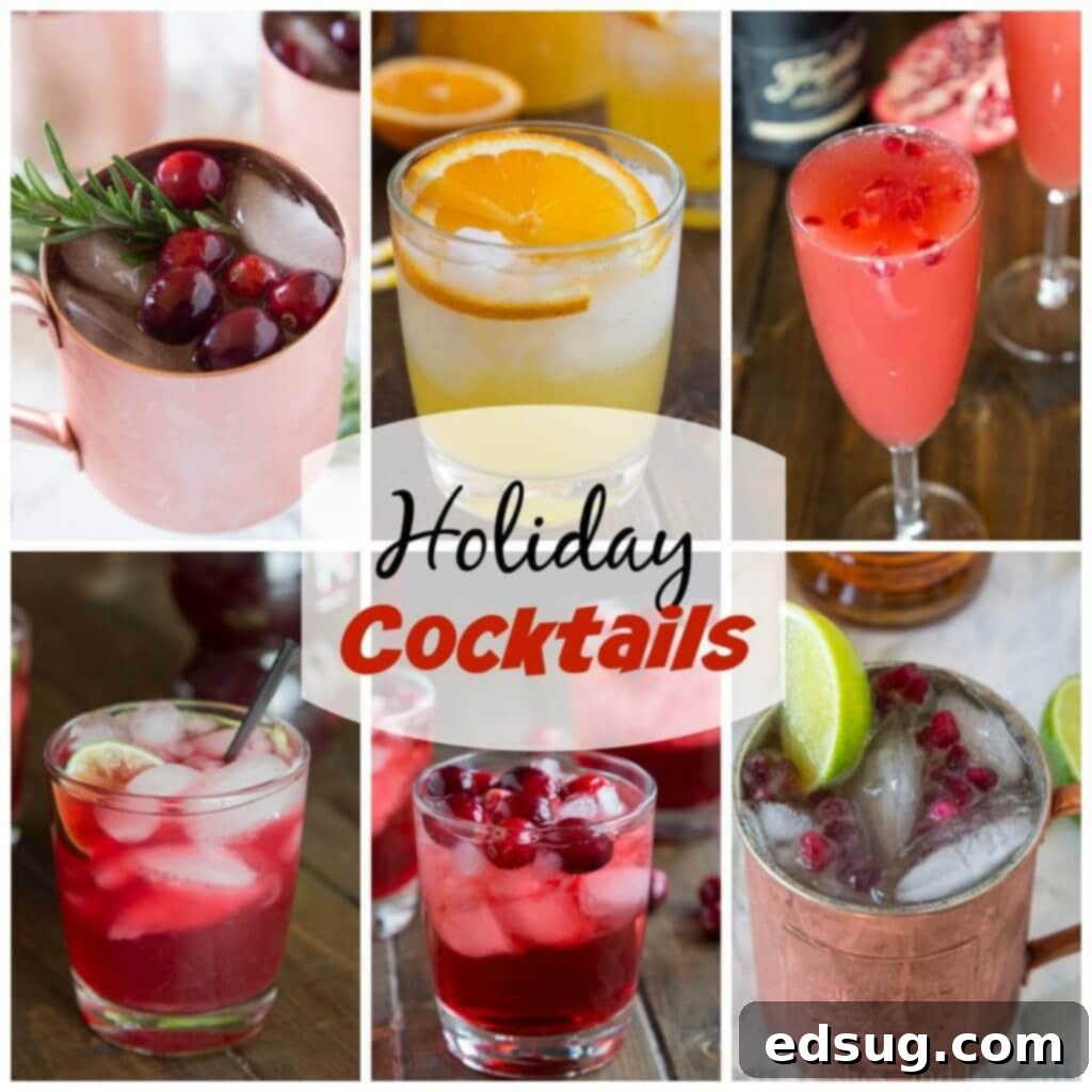 Merry Mixology 2 Holiday Cocktail Recipes - 15 cocktails that are ready for any holiday get together you have!