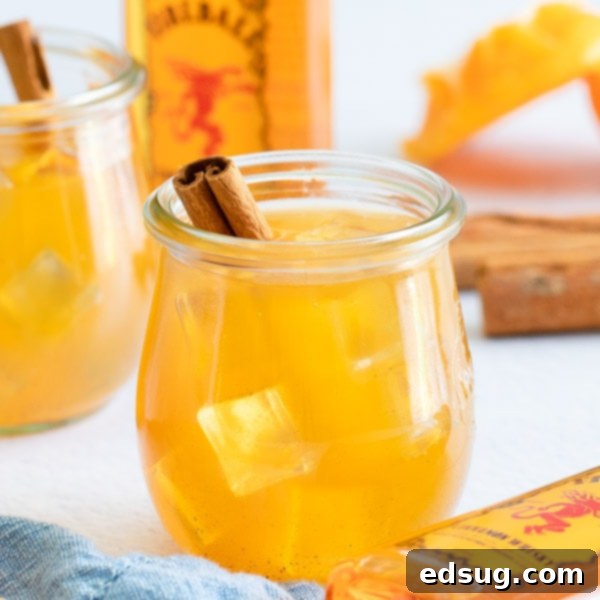 Apple Cider Cocktail, a smooth, delicious fall cocktail with just 4 ingredients.