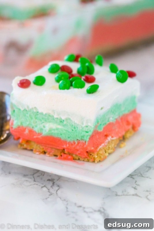 Christmas Lasagna Dessert Recipes - creamy layers ready for the holidays.