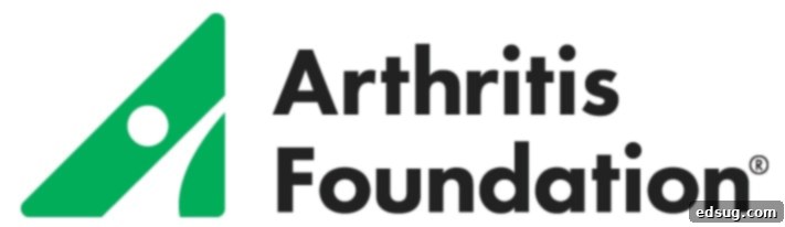 Arthritis Foundation logo promoting awareness and support for arthritis sufferers.