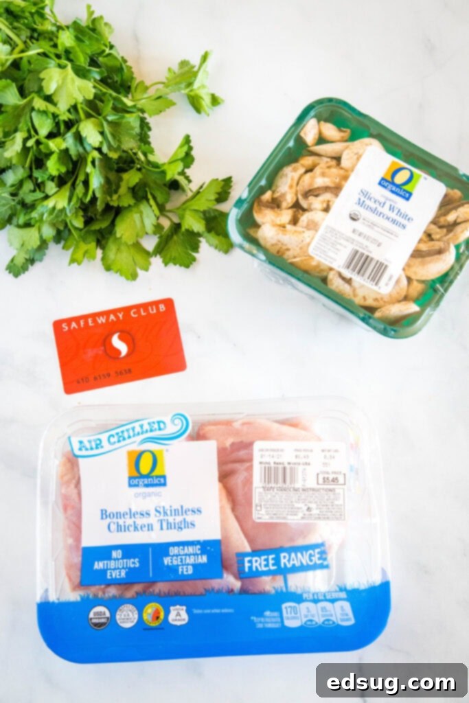 safeway ingredients to make instant pot chicken