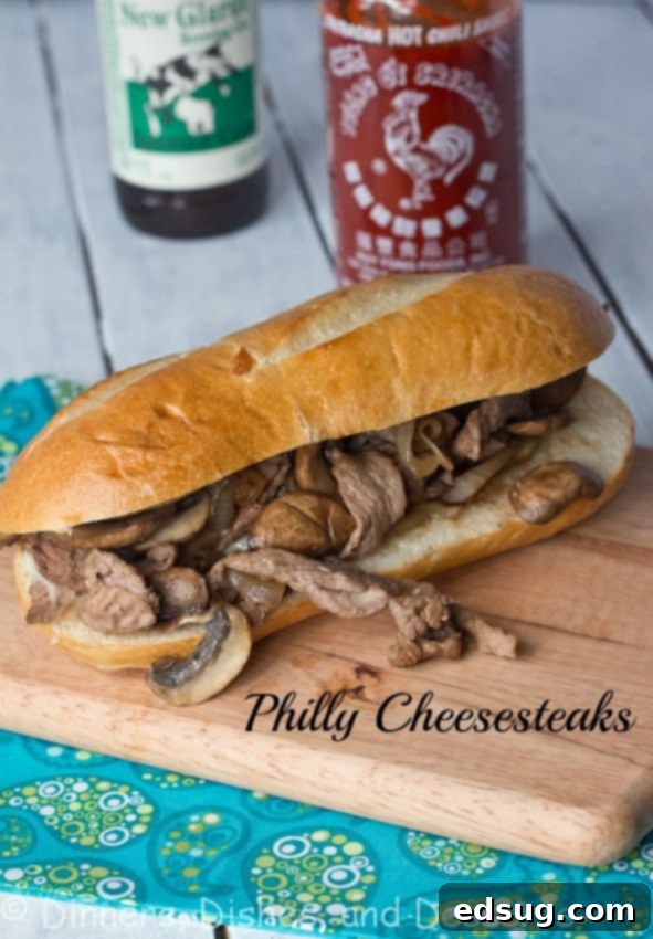 Classic Homemade Philly Cheesesteaks