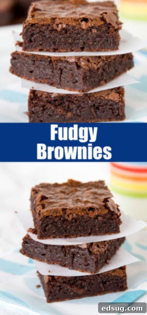 close up stacked brownies