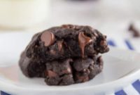 Irresistibly Soft and Chewy Double Chocolate Chip Cookies Gluten Free