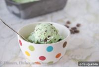 Effortless No-Churn Mint Chocolate Chip Ice Cream