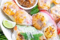 Refreshing Shrimp Summer Rolls