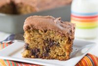 Decadent Chocolate Chip Zucchini Cake