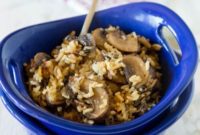 Savory Mushroom Rice Pilaf