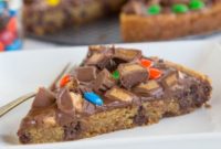Ultimate Candy Bar Cookie Pizza