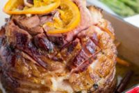 Zesty Tangerine Glazed Ham
