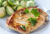Savory Lemon Garlic Pork Chops