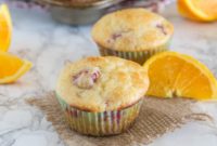 Sun-Kissed Tangerine Raspberry Muffins