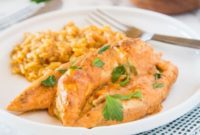 Chicken in Creamy Salsa