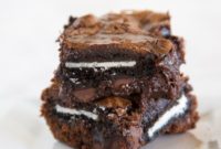 Chewy Oreo Fudge Brownies