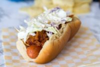 Loaded BBQ Pulled Pork Dogs