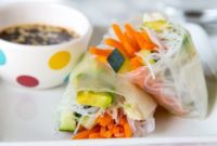 Your Own Tokyo Joes Chicken Spring Rolls