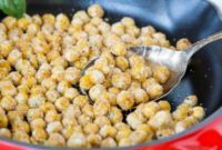 Crispy Parmesan Chickpeas