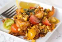 Zesty Shrimp, Chorizo & Sweet Corn Salad