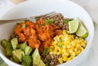 Barbecue Salmon Power Bowls