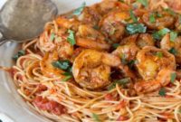 Cajun Blackened Shrimp Pasta