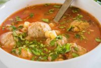 Hearty Italian Meatball Soup