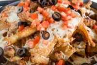 Loaded Italian Sausage Nachos