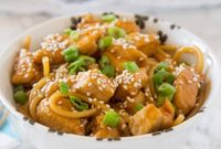 Savory Teriyaki Chicken Noodle Bowls