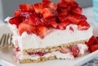 Sweet Layers of Strawberry Cheesecake Bliss