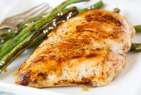 Golden Glazed Honey Dijon Chicken