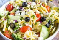 Zesty Greek Pasta Salad