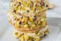 Pistachio Ice Cream Sandwiches