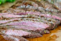 Zesty Chile Lime Flank Steak