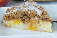 Dreamy Peaches and Cream Coffee Cake