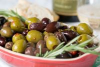 Aromatic Rosemary Roasted Olives