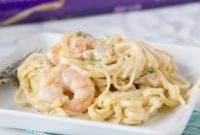 Effortless One Pan Creamy Shrimp Alfredo