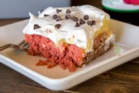 Luscious Red Velvet Poke Cake